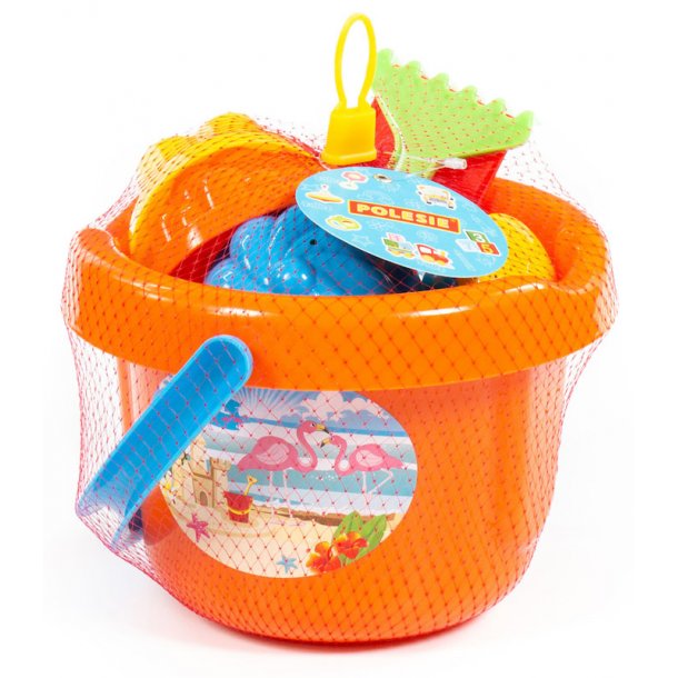 Skopset med 9 delar Strandleksaker