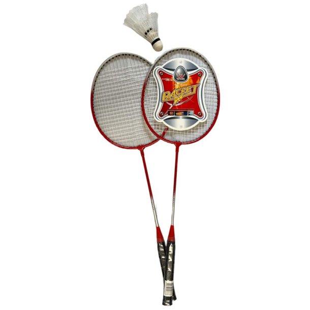 Komplett Badmintonset med Racketar och Bollar
