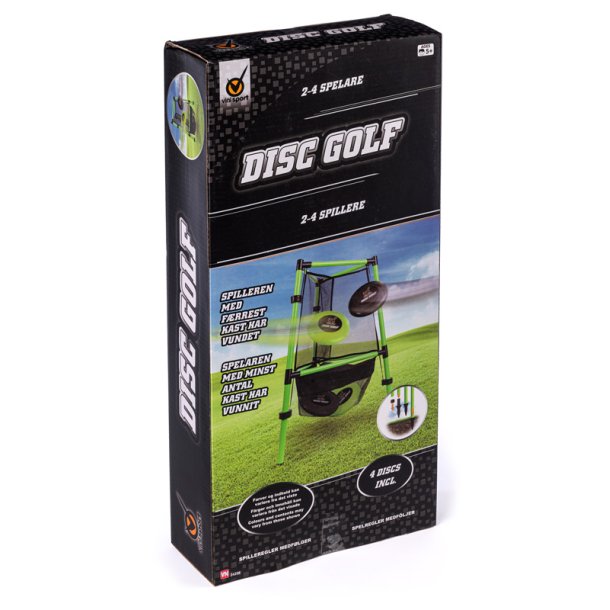 Discgolfspel för utomhusaktiviteter