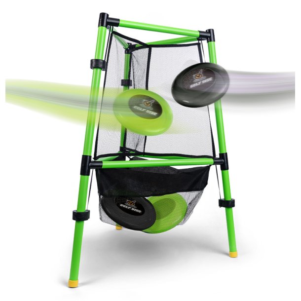 Discgolfspel för utomhusaktiviteter