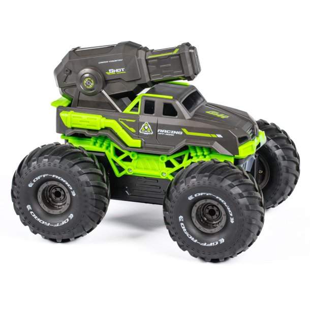 Tec-Toy fjärrstyrd vattenskjutande bil 2.4GHz