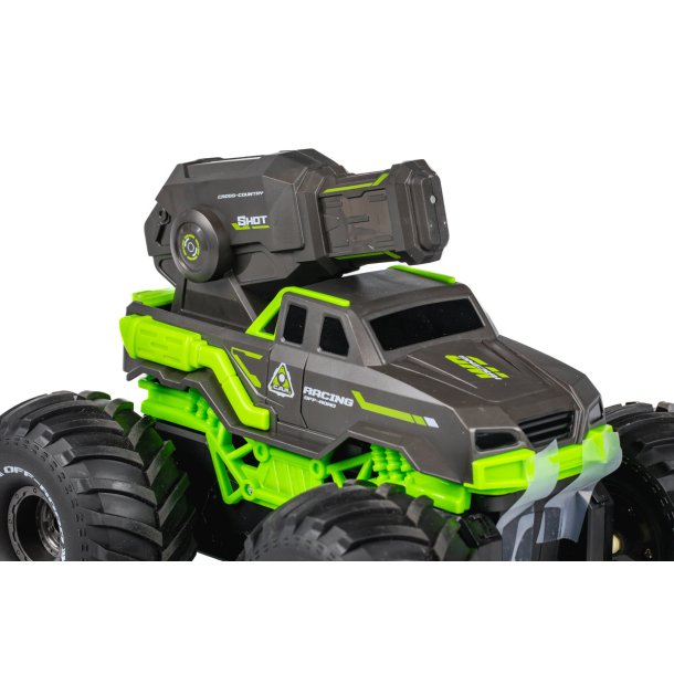 Tec-Toy fjärrstyrd vattenskjutande bil 2.4GHz