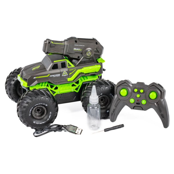 Tec-Toy fjärrstyrd vattenskjutande bil 2.4GHz