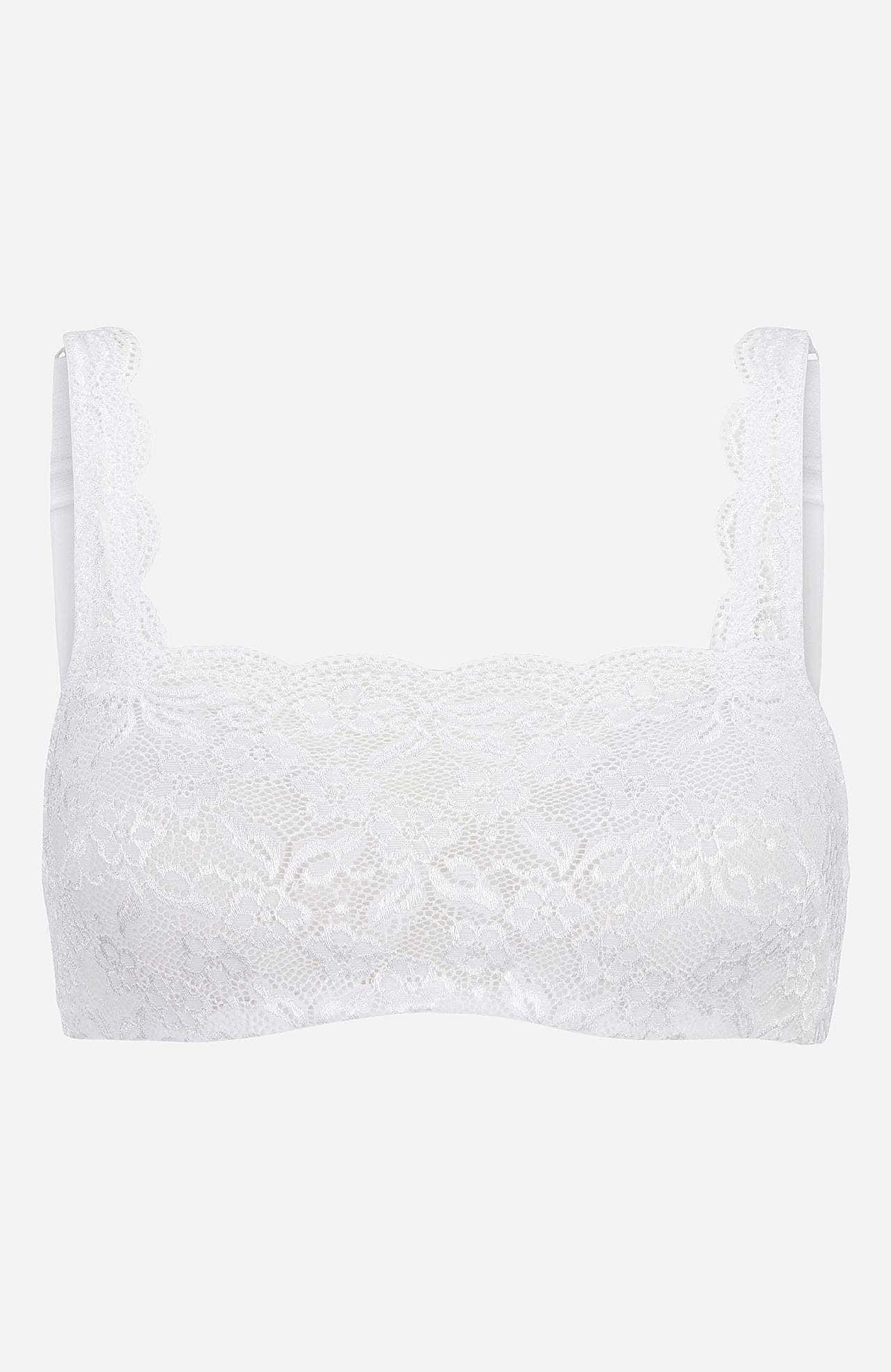 Bygel-bh i spets Khakigrön