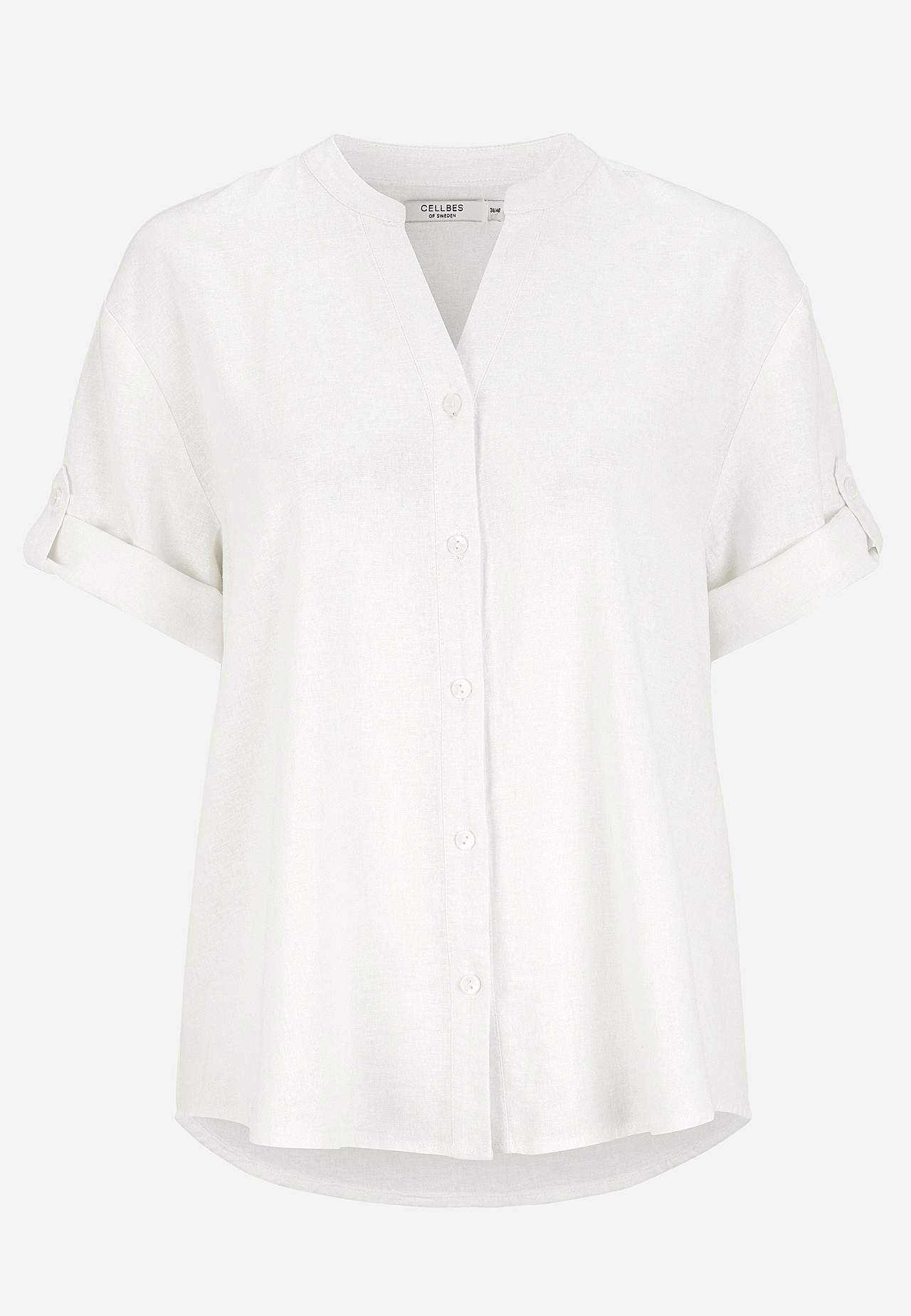 Vit Blus i Linnemix