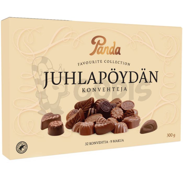 Panda Juhlapöydän Suklaakonvehdit 300g
