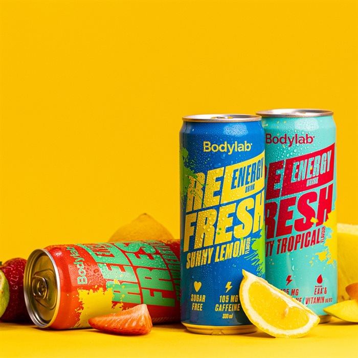 REFRESH Energydryck med Naturlig Boost