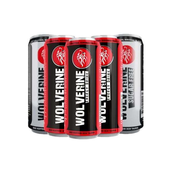 Wolverine Energy Drink Mixflak 24x250ml