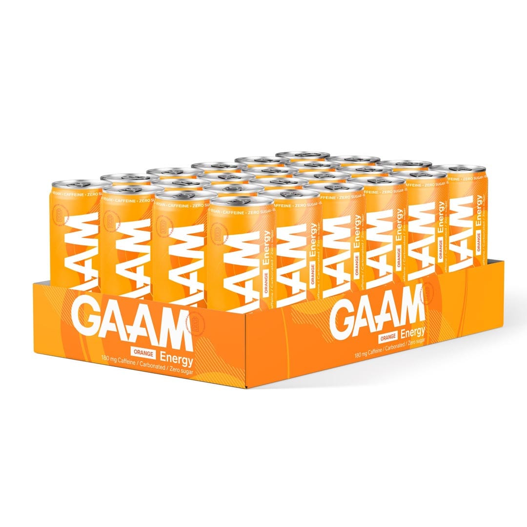 GAAM Energy Orange 24-Pack 330 ml