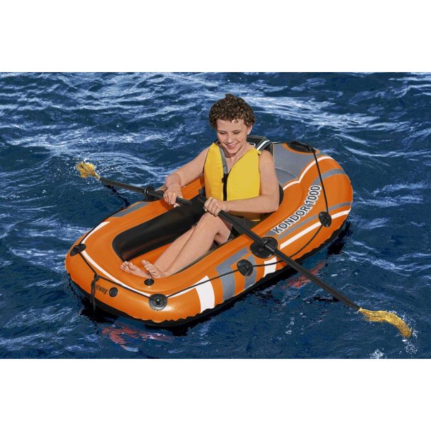 Bestway uppblåsbar båt 155x93 cm