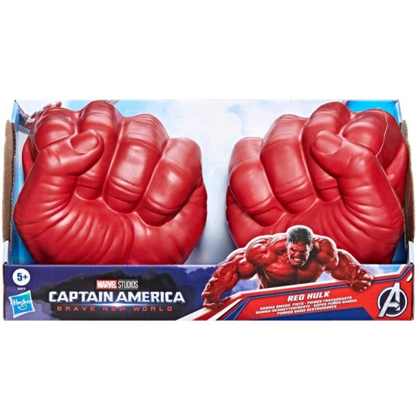Avengers Röda Hulken Gamma Smash Handskar