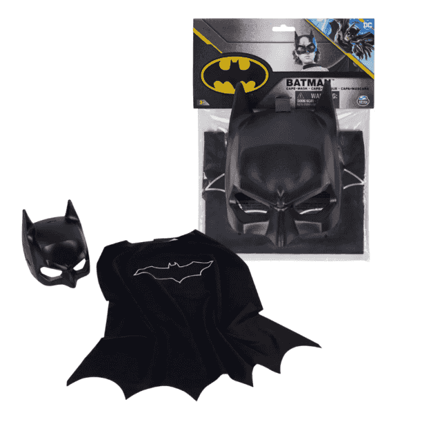 Officiell Batman-kostym med kappa och mask