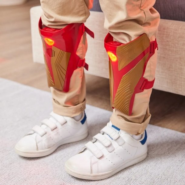 DC Flash Leg-kostym med ljus och ljud