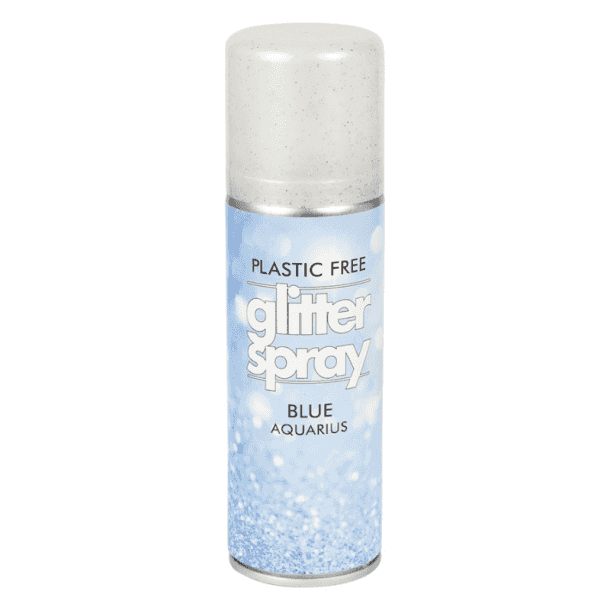 Blå Glitterspray för Hår och Kropp 125 ml