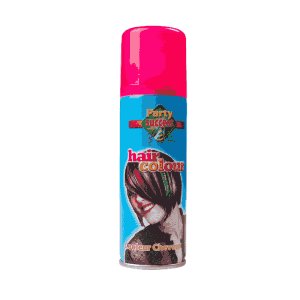 Rosa Hårspray 125 ml Festlig Färg