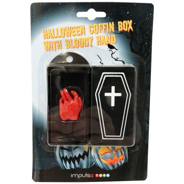 Blodig Hand Kista Halloween Tillbehör
