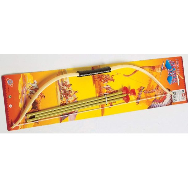 Bågset 50 cm med 3 sugkoppspilar