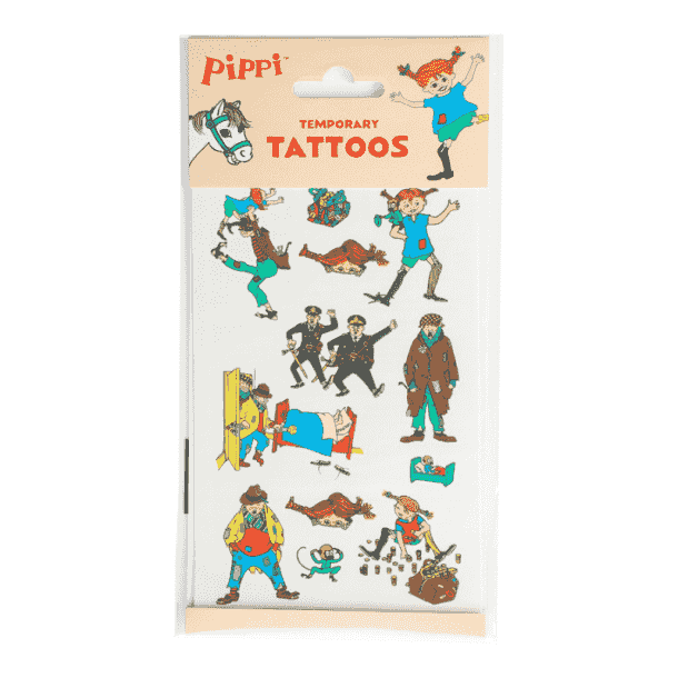 Pippi Tatueringar - Roliga Barnmotiv