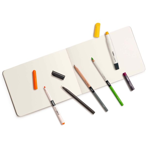 Carioca Plus A5 Ritblock 140g Vitt Papper