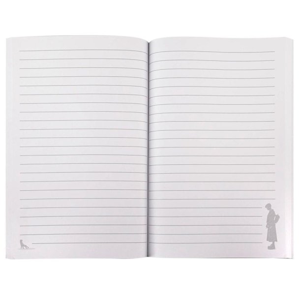 Wednesday Addams Svart Anteckningsbok