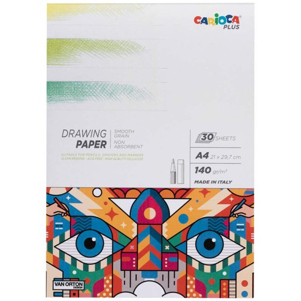 Carioca Plus A4 Ritpapper 130g