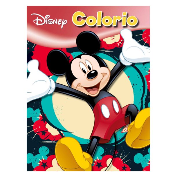 Disney Målarbok med Musse Pigg