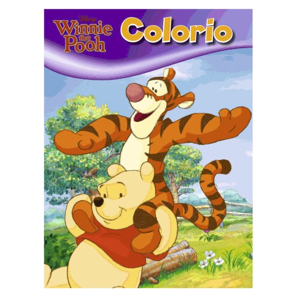 Disney Nalle Puh Målarbok för Barn