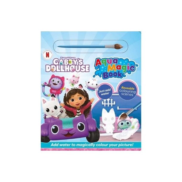 Gabby's Dollhouse Aqua Magic Book