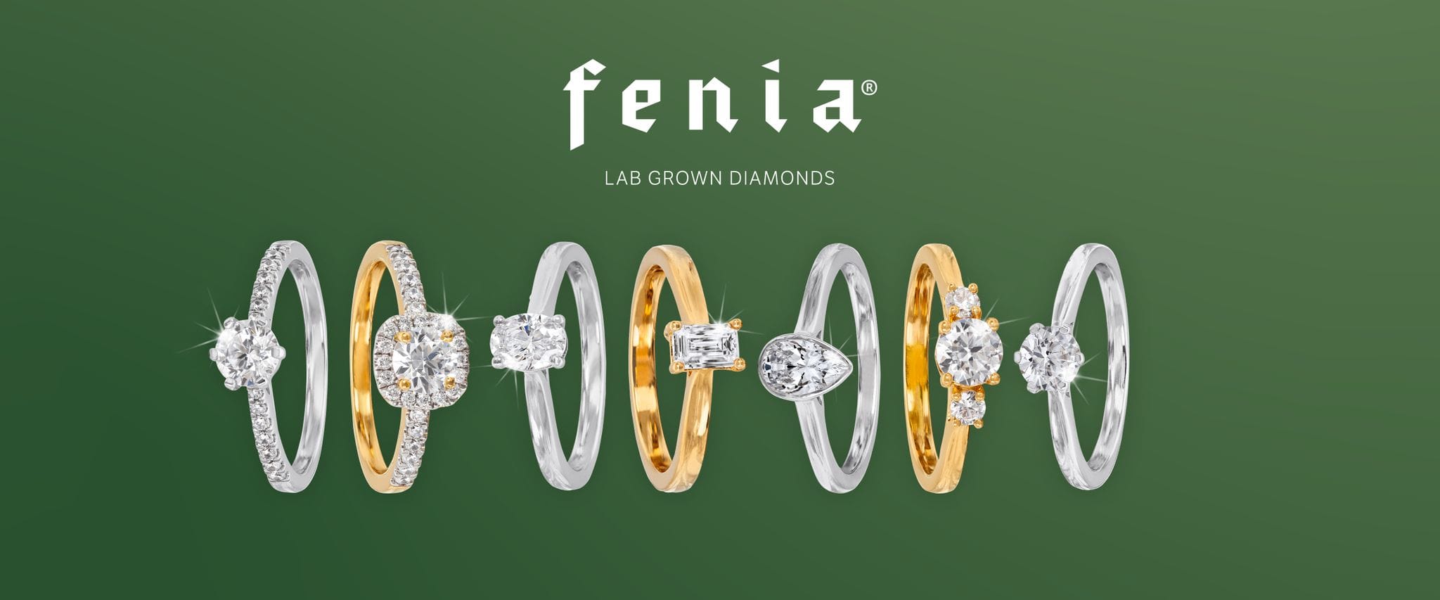 Fenia labbodlade diamanter smyckeskollektion