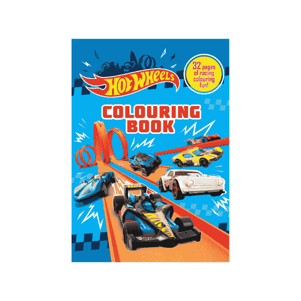 Hot Wheels Målarbok för Barn
