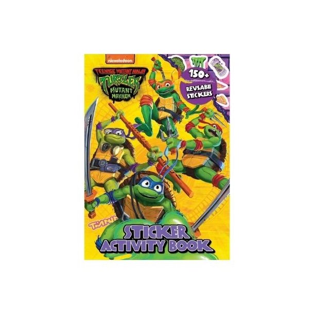Teenage Mutant Ninja Turtles aktivitetsbok