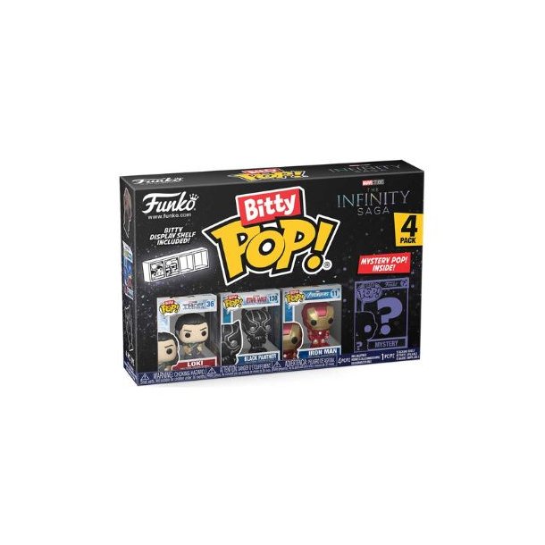 Funko Bitty Pop Marvel Loki 4-Pack