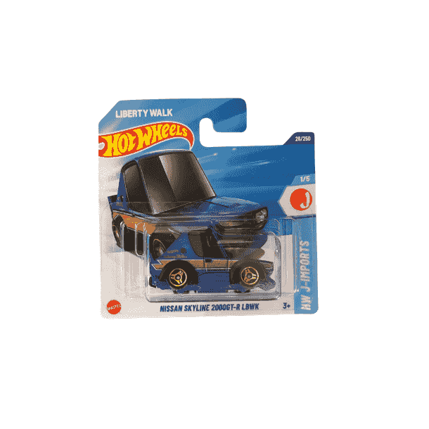 Hot Wheels Nissan Skyline LBWK Blå 2025