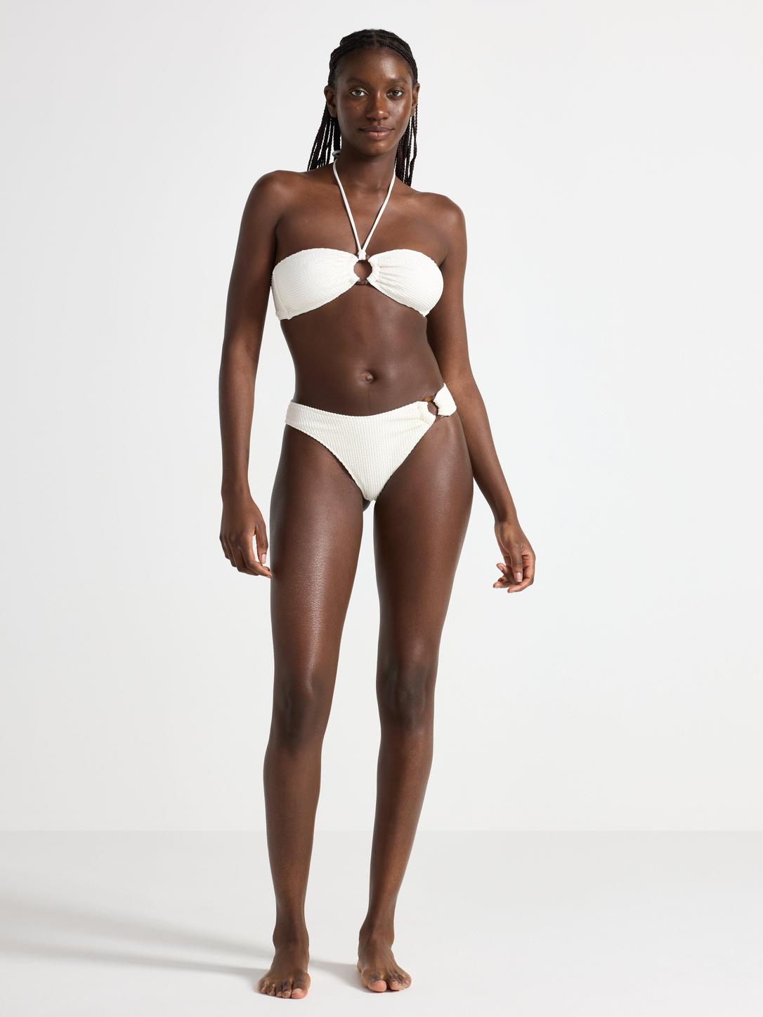 Brazilian krinklad bikiniunderdel dam