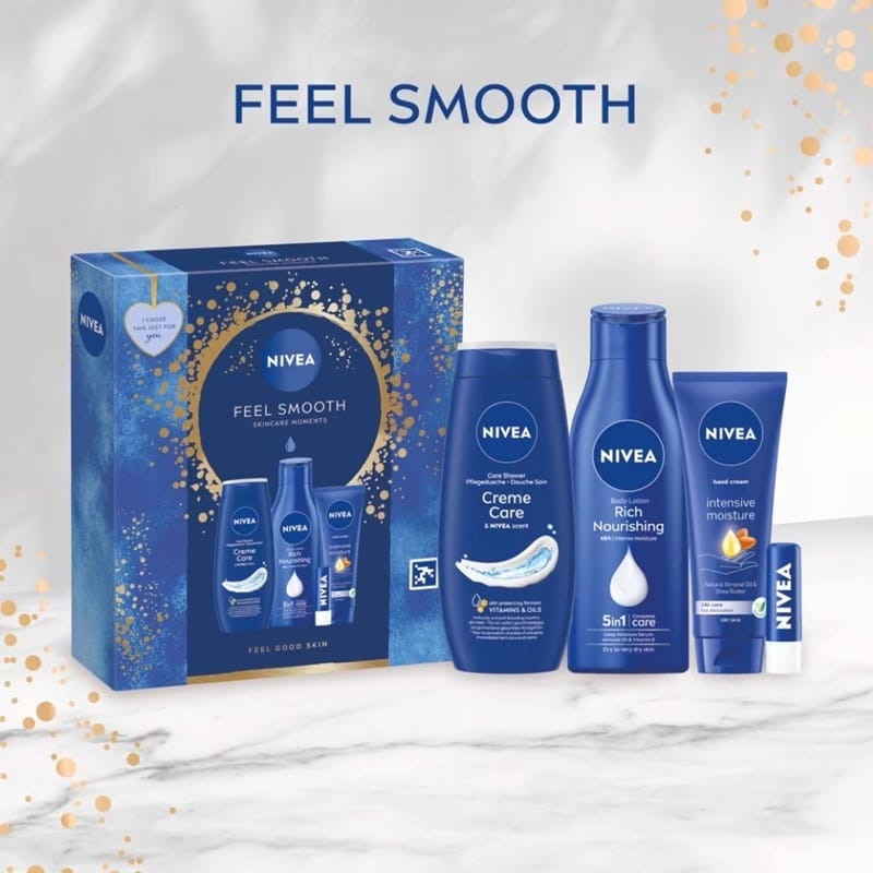Nivea Feel Smooth Skincare Gift Set