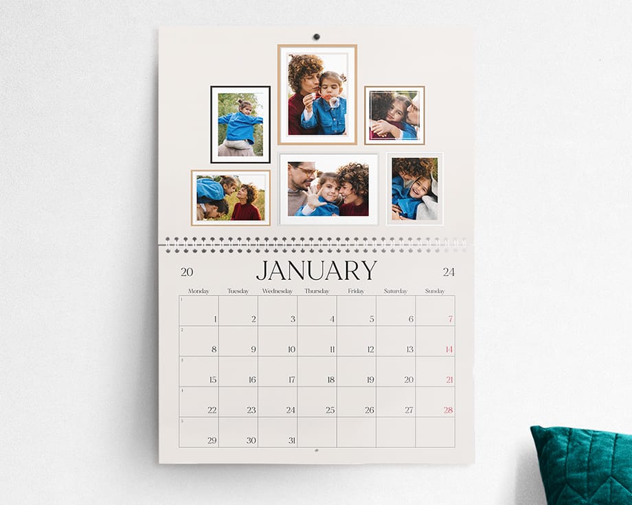 Personlig Fotokalender 2026 med Rabatt