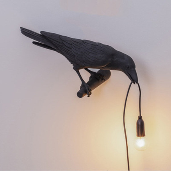Seletti Bird Modern Italiensk Vägglampa