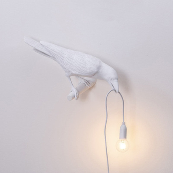 Seletti Bird Modern Italiensk Vägglampa