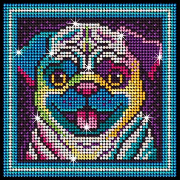 Diamond Art Hund Kreativa Leksaker
