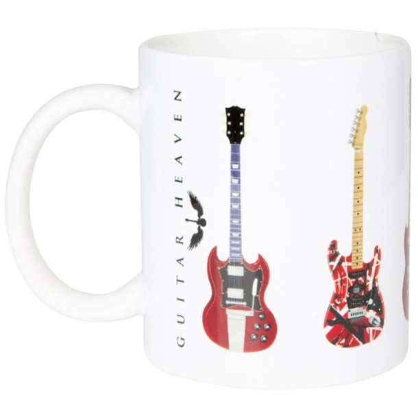 Guitar Heaven keramisk kaffemugg