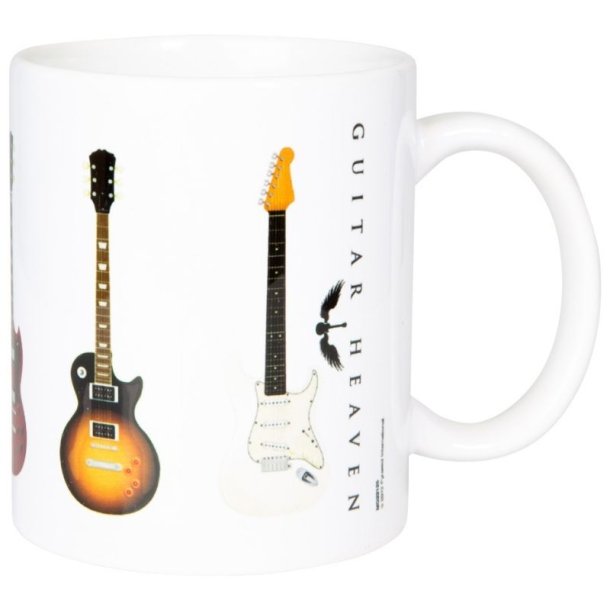 Guitar Heaven keramisk kaffemugg