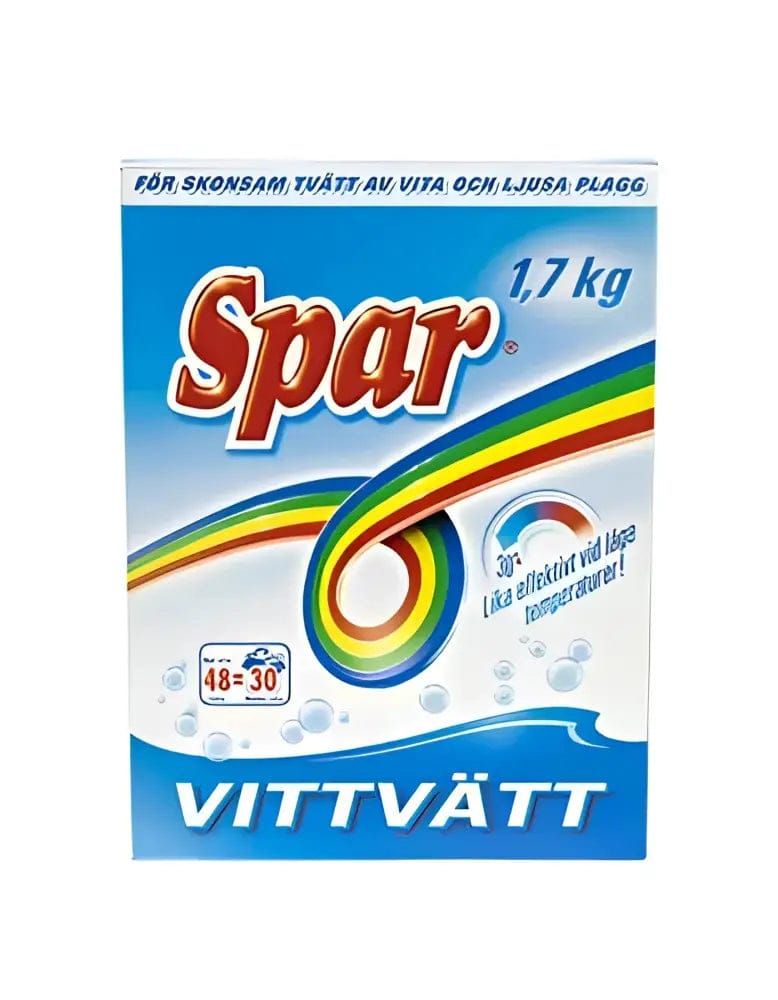 Spar Vittvätt Tvättmedel 1700g 48 Tvättar