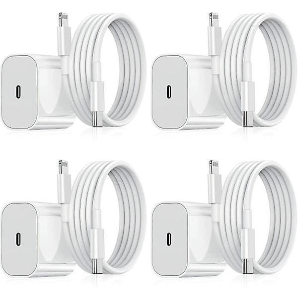 Glad iPhone Snabbladdare 3-pack 20W USB-C