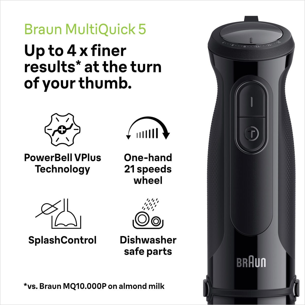 Braun MultiQuick 5 Stavmixer 1000 W 40% rabatt 