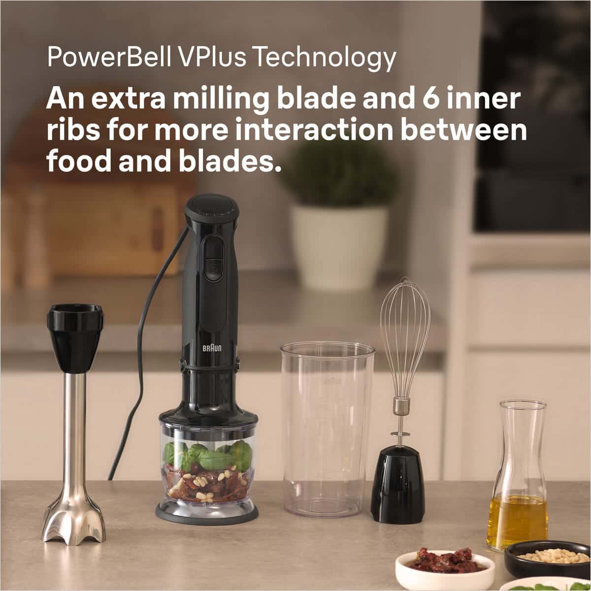 Braun MultiQuick 5 Stavmixer 1000 W 40% rabatt 