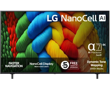 LG 65NANO80A6B 65" 4K Smart TV