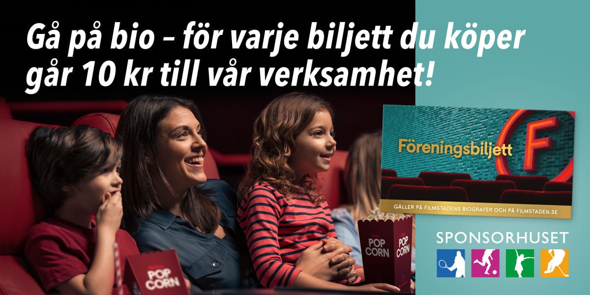 Rabatt på Filmstaden (2 biljetter för 250kr)