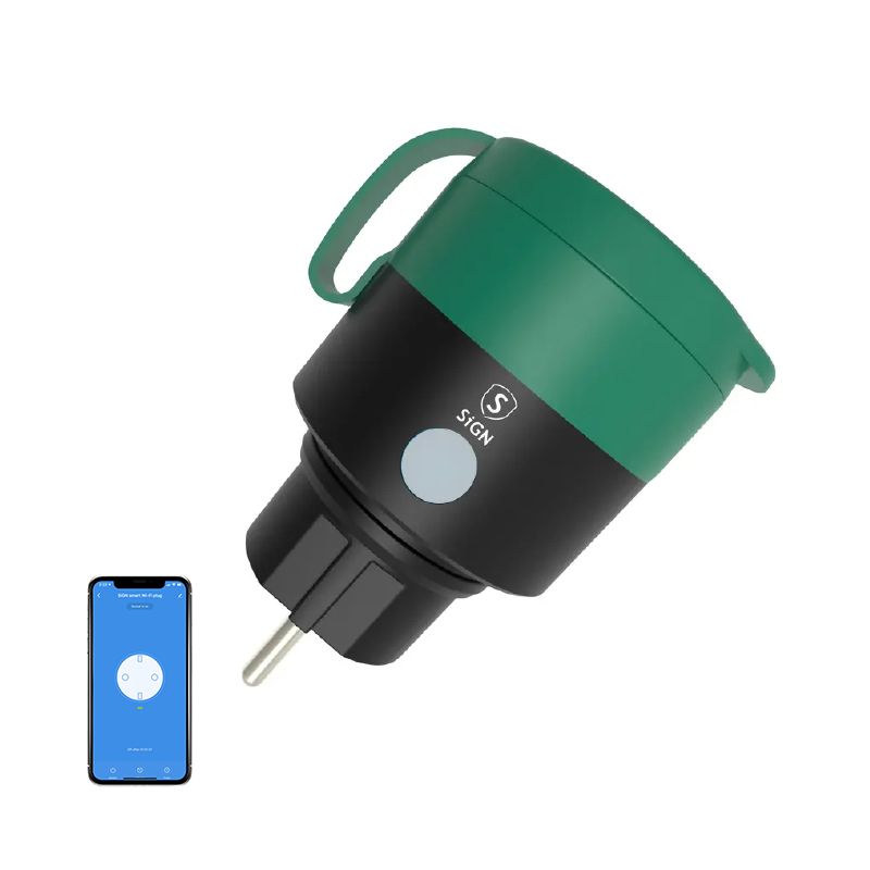 SiGN Smart WiFi Utomhusplugg IP44 16A