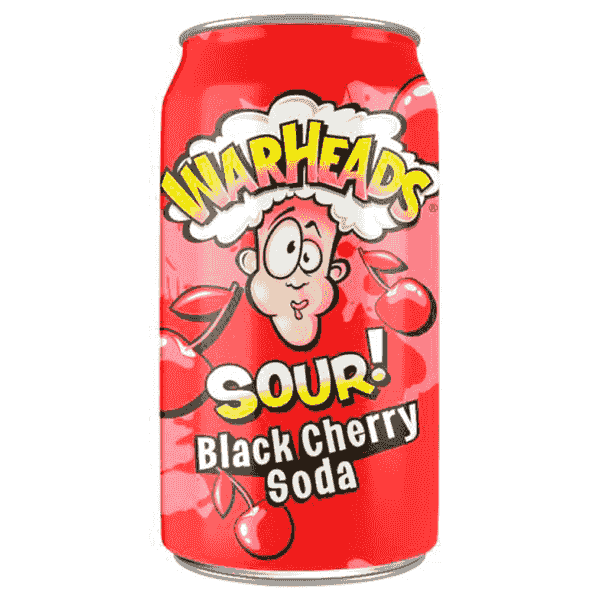 Warheads Sour Raspberry Boba Drink 400ml