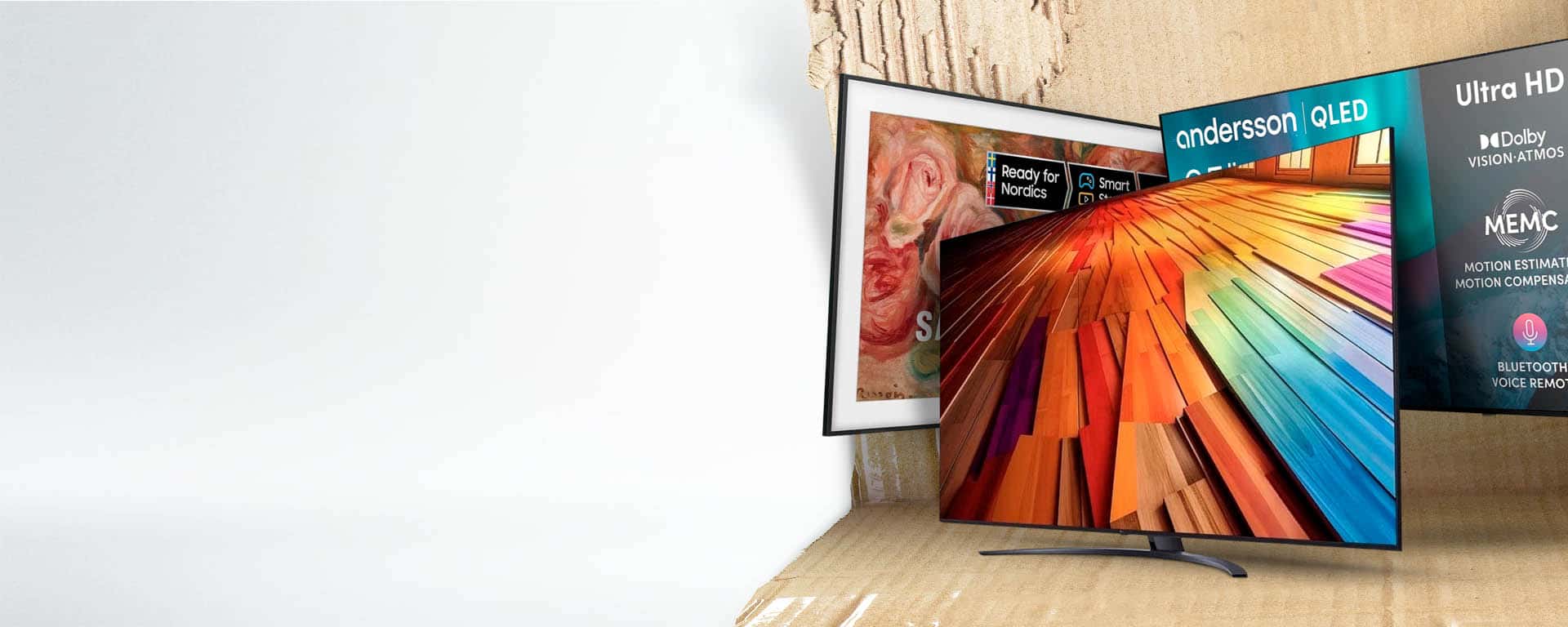 TV-apparater och Smart TV till lagerpris